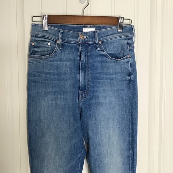 MOTHER The Swooner Ankle Slice in Lemonade And Lies Size 27. - Picture 3 of 10